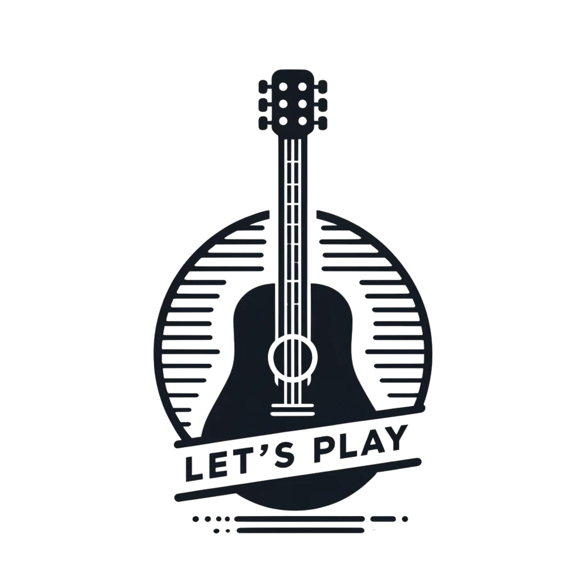 Let's Play Guitar Graphic